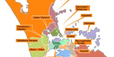 Auckland council batas-batas peta
