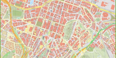Street map of Auckland