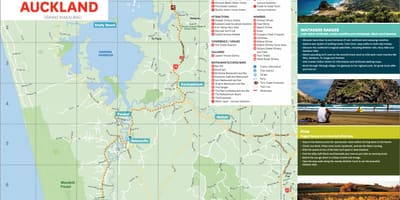 Peta dari west Auckland